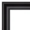 Amanti Art Grand Black Petite Bevel Bathroom Wall Mirror 29.75 X 23.75 In. -Bathroom Accessories Store GUEST 00821e81 5202 4e5f ac71 42b1e1f3d6cc