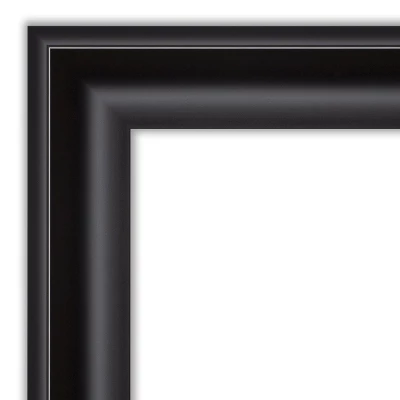Amanti Art Grand Black Petite Bevel Bathroom Wall Mirror 29.75 X 23.75 In. 3 Amanti Art Grand Black Petite Bevel Bathroom Wall Mirror 29.75 X 23.75 In.