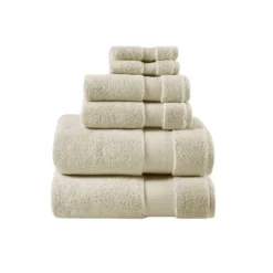 6pc Splendor Cotton Bath Towel Set - Madison Park 20 6pc Splendor Cotton Bath Towel Set - Madison Park -Bathroom Accessories Store GUEST 03b74786 c701 4c4e 9515 63e02e6d46bc