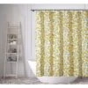Kate Aurora Shabby Chic Yellow & Gray Floral Fabric Shower Curtain - Standard Size -Bathroom Accessories Store GUEST 057c3c70 ddf7 45e5 bd31 b661b0374216