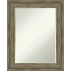 Amanti Art Alexandria Petite Bevel Wood Bathroom Wall Mirror -Bathroom Accessories Store GUEST 0667a729 e487 4905 ae15 6bf38d158158