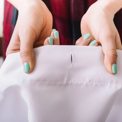 Iveta Abolina Mud Cloth Inspo VIII Shower Curtain White - Deny Designs 5 Iveta Abolina Mud Cloth Inspo VIII Shower Curtain White - Deny Designs - Image 3