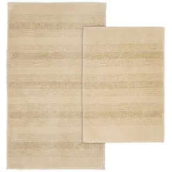 2pc Nylon Washable Bathroom Rug Set - Garland Rug -Bathroom Accessories Store GUEST 07808c1e 2bfc 42e5 8c48 5056d74a4397
