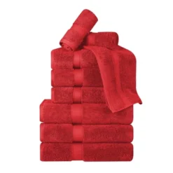 Premium Cotton 800 GSM Heavyweight Plush Luxury 9 Piece Bathroom Towel Set By Blue Nile Mills -Bathroom Accessories Store GUEST 0b9c9bf5 1e42 4461 821d ae3ac62a229a