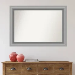 42" X 30" Non-Beveled Peak Polished Nickel Bathroom Wall Mirror - Amanti Art 15 42" X 30" Non-Beveled Peak Polished Nickel Bathroom Wall Mirror - Amanti Art -Bathroom Accessories Store GUEST 0efffa4e ff1b 4fca b549 e8ae0676152a