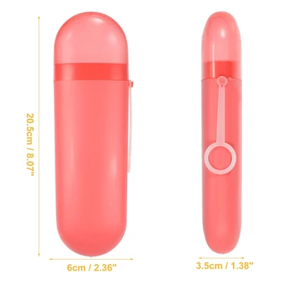 Unique Bargains Plastic Traveling Portable Toothbrush Case With Hook 1 Pc 5 Unique Bargains Plastic Traveling Portable Toothbrush Case With Hook 1 Pc - Image 3