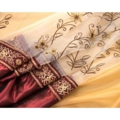 Priscilla Embroidered Shower Curtain With Double Valance By RT Designers Collection -Bathroom Accessories Store GUEST 10e57612 725e 499c ae1a 9b8d3b33180d