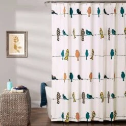 Rowley Birds Shower Curtain - Lush Décor 15 Rowley Birds Shower Curtain - Lush Décor -Bathroom Accessories Store GUEST 1246ece2 7534 44f5 8a56 f851250c88bc