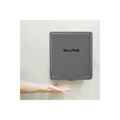 Alpine Industries Willow Commercial High Speed Automatic Electric Hand Dryer Gray (405-10-GRY)