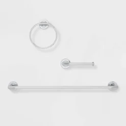 3pc Clean Bath Hardware Set - Threshold™ -Bathroom Accessories Store GUEST 1445de91 1f54 477c a9a7 8a7aa614697b