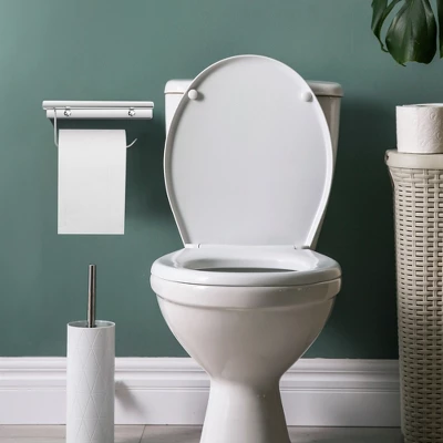 Unique Bargains Toilet Phone Shelf Stainless Steel Tissue Fixed Toilet Paper Holders Silver 1 Pc 3 Unique Bargains Toilet Phone Shelf Stainless Steel Tissue Fixed Toilet Paper Holders Silver 1 Pc