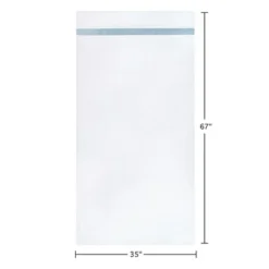 Sussexhome Hotel-Quality Bordered Ultra-Absorbent 100% Natural Cotton Bath Sheet Towel For Bathroom - 35 X 67 Inches -Bathroom Accessories Store GUEST 17728569 5acb 4818 9e2e 5ab669b9db13