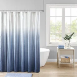 Maris Ombre Printed Seersucker Shower Curtain 11 Maris Ombre Printed Seersucker Shower Curtain -Bathroom Accessories Store GUEST 18319f3e c7ac 40d9 980e 21bbbcf54942