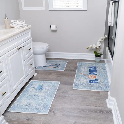 Bathroom Rugs 3 Piece Set - Non-Slip Ultra Thin Bath Rugs For Bathroom Floor 16 Bathroom Rugs 3 Piece Set - Non-Slip Ultra Thin Bath Rugs For Bathroom Floor - Image 14