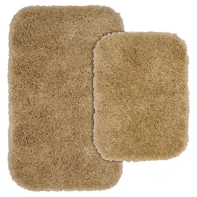 2pc Serendipity Shaggy Washable Nylon Bath Rug Set - Garland 7 2pc Serendipity Shaggy Washable Nylon Bath Rug Set - Garland - Image 5