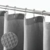 MDesign Cotton Waffle Weave Fabric Shower Curtain -Bathroom Accessories Store GUEST 1ff3c4ef 78f9 4604 9851 477f5b2576cd