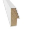 37" X 25" Non-Beveled Lucie Wood Bathroom Wall Mirror White - Amanti Art -Bathroom Accessories Store GUEST 22dabcbc fa76 426e ae74 e0700444b7f1