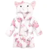 Hudson Baby Infant Girl Plush Animal Face Bathrobe, White Elephant, 0-9 Months -Bathroom Accessories Store GUEST 22f40e42 9634 4d7b bfeb 5856f05384d0