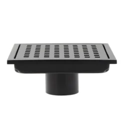 Built Industrial 5.8-Inch Stainless Steel Square Shower Drain Cover For Bathrooms, Showers, And Sinks, Floor Drain With 2 In Bottom Outlet Matte Black 12 Built Industrial 5.8-Inch Stainless Steel Square Shower Drain Cover For Bathrooms, Showers, And Sinks, Floor Drain With 2 In Bottom Outlet Matte Black -Bathroom Accessories Store GUEST 2378b3c7 28cf 4d64 89d7 a33716fd0f8a