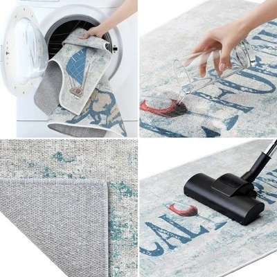 Bathroom Rugs 3 Piece Set - Non-Slip Ultra Thin Bath Rugs For Bathroom Floor 6 Bathroom Rugs 3 Piece Set - Non-Slip Ultra Thin Bath Rugs For Bathroom Floor - Image 4