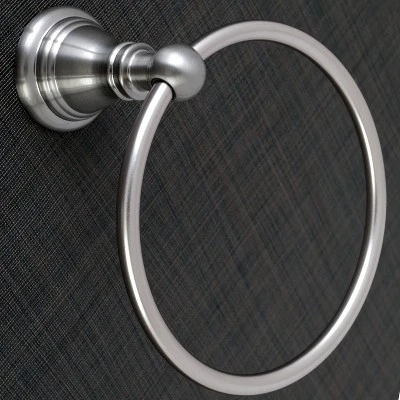 4pc American Classic Bathroom Accessory Set Brushed Nickel - Kingston Brass 6 4pc American Classic Bathroom Accessory Set Brushed Nickel - Kingston Brass - Image 4