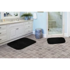 2pc Finest Luxury Ultra Plush Washable Nylon Bath Rug Set - Garland -Bathroom Accessories Store GUEST 2c2fa90e 1719 47b1 afe0 cd4e8c887460