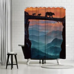 Americanflat 71" X 74" Shower Curtain Style 3 By Anderson Design Group -Bathroom Accessories Store GUEST 2d938be5 4452 45cd ab39 3cd6d2c5e0f2