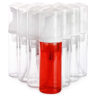 Bright Creations 24 Pack Clear Plastic Foam Soap Dispenser Bottle (50 Ml) 3 Bright Creations 24 Pack Clear Plastic Foam Soap Dispenser Bottle (50 Ml)
