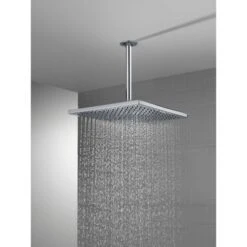 Universal Showering Components Single-Setting Metal Raincan Shower Head