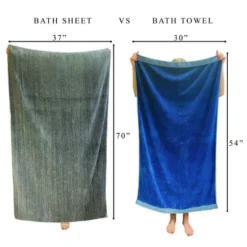 3pc Melange Viscose From Bamboo Cotton Bath Towels - BedVoyage -Bathroom Accessories Store GUEST 30944b2b 03c0 4b39 9341 36692e68c345