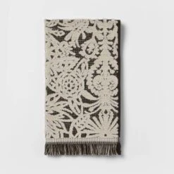 Allover Pattern Towels Black/White - Opalhouse™ -Bathroom Accessories Store GUEST 30c6811e d445 43c2 9fb7 680ce0df8a36