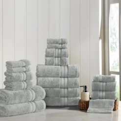 Modern Threads Spunloft 18 Piece Towel Set. -Bathroom Accessories Store GUEST 31849f65 01aa 4879 a2a5 1d1880439037