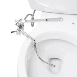 Side-Mounted All Metal Attachable Bidet With Adjustable Spray Wand Ambient Temperature - Brondell -Bathroom Accessories Store GUEST 33440518 06f3 471d 9d1b 0aa99f8b754a