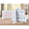 6pc Laina Turkish Cotton Bath Towel Set Turquoise - Enchante Home -Bathroom Accessories Store GUEST 35212fc3 8f11 4fc6 b0e0 cc6fe1f7fe8c