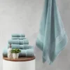6pc Splendor Cotton Bath Towel Set - Madison Park -Bathroom Accessories Store GUEST 35a7899e 7283 4c9a 80a5 5cd89eb588f2