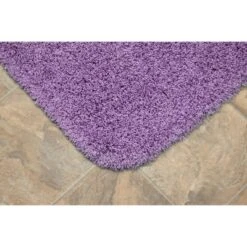 2pc Jazz Shaggy Washable Nylon Bath Rug Set - Garland