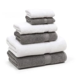 6pc Sinemis Turkish Bath Towel Set - Linum Home Textiles -Bathroom Accessories Store GUEST 38006f43 2441 4b89 80ce 6fe4e9e2ea93