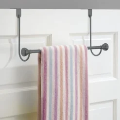 MDesign Metal Bathroom Over Shower Door Hanging Towel Rack Bar -Bathroom Accessories Store GUEST 3ae54aef 0a1e 4717 a4bb c6b08840e623