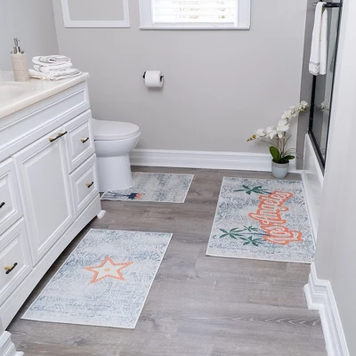 Bathroom Rugs 3 Piece Set - Non-Slip Ultra Thin Bath Rugs For Bathroom Floor 17 Bathroom Rugs 3 Piece Set - Non-Slip Ultra Thin Bath Rugs For Bathroom Floor - Image 15