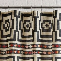 Hypnotic Shower Curtain Black - Jungalow By Justina Blakeney -Bathroom Accessories Store GUEST 3bfae51a 3526 43cd b4fd 8798f414d5c9