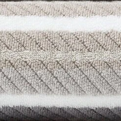 3pc Ocean Bay Striped Bath Towel Set Gray - Tommy Bahama