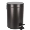 Home Basics 3 Liter Steel Step Waste Bin, Bronze -Bathroom Accessories Store GUEST 3dff16d3 7df1 4205 9b57 beae88dca2a3