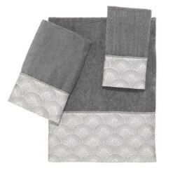 Avanti Deco Shell 3 Pc Towel Set -Bathroom Accessories Store GUEST 41c2964d beb9 4c71 b68c e3f334d7ef62