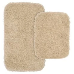 2pc Jazz Shaggy Washable Nylon Bath Rug Set - Garland -Bathroom Accessories Store GUEST 45417bf0 a943 49e8 bdb8 b93634341613