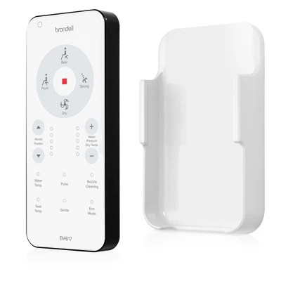 Swash Select EM617 Remote Control Elongated Bidet Seat With Warm Air Dryer White - Brondell 3 Swash Select EM617 Remote Control Elongated Bidet Seat With Warm Air Dryer White - Brondell