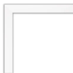 31" X 25" Non-Beveled Cabinet Narrow Bathroom Wall Mirror White - Amanti Art -Bathroom Accessories Store GUEST 46b86fd1 f4f0 4f76 9fae 64c87b0bf34f