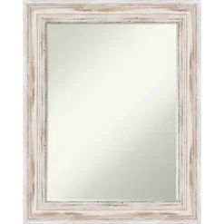 Amanti Art Alexandria Petite Bevel Wood Bathroom Wall Mirror -Bathroom Accessories Store GUEST 47cad799 d6db 4fb5 a338 02e245c52006