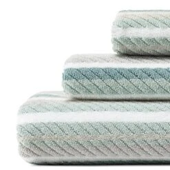 3pc Ocean Bay Striped Bath Towel Set Turquoise - Tommy Bahama -Bathroom Accessories Store GUEST 4a93114e 3a10 4625 a897 a0faed215727