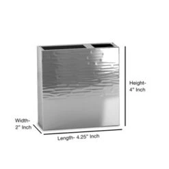 Metropolitan Metal Toothbrush Holder - Nu Steel