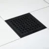 Built Industrial 5.8-Inch Stainless Steel Square Shower Drain Cover For Bathrooms, Showers, And Sinks, Floor Drain With 2 In Bottom Outlet Matte Black -Bathroom Accessories Store GUEST 4ddc7c12 f661 466a b76d 2ae2c2be2bda